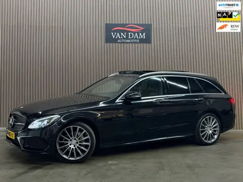 Mercedes-Benz C-klasse Estate 200 AMG 2016 NAP PANO LEDER CAMERA