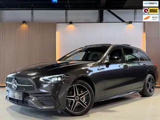 Mercedes-Benz C-klasse Estate 300 e AMG Line Pano|Sfeer|Leder|Keyl