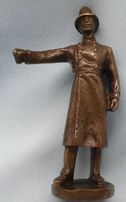Embleem/mascotte/kenteken - Politie Agent - Bobby - 1930