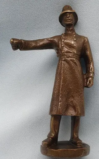 Embleem/mascotte/kenteken - Politie Agent - Bobby - 1930