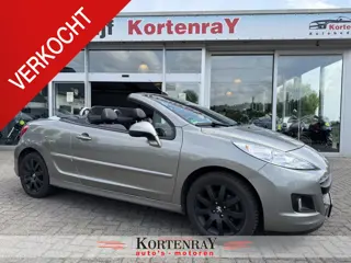Peugeot 207 CC 1.6 VTi Roland Garros automaat, cruise-control,airco leer enz, zie foto,s!