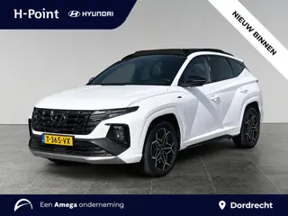 Hyundai Tucson N Line Sky 1.6 T-GDI HEV 230pk | SCHUIF/KANTELDAK | 360° CAMERA | STOELVERW. V + A | 