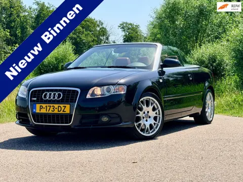 Audi A4 Cabriolet 2.0 TFSI Automaat Leder Clima Navi Stoelverwarming Dealer Onderhouden Youngtimer B