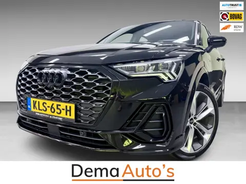 Audi Q3 SPORTBACK 35 TFSI 2X S-LINE BLACKLINE 20'' SFEERVERL/CARPLAY/ADAPT-CR/DAB/SONOS/ELECTR-STOEL