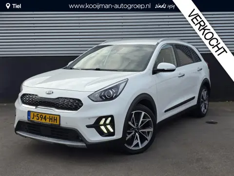 Kia Niro 1.6 GDi Hybrid DynamicPlusLine Trekhaak, dodehoek detectie, parkeersensoren, keyless, stoel