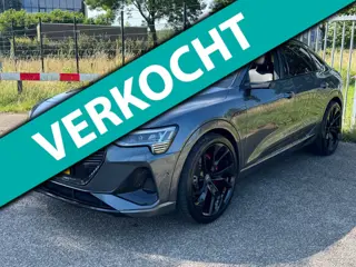 Audi E-tron Sportback 55 quattro 95 kWh S-Line Panodak Sfeer Luchtvering 23inch
