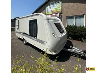 Hobby Excellent 490 SFF +voortent+fietsenrek