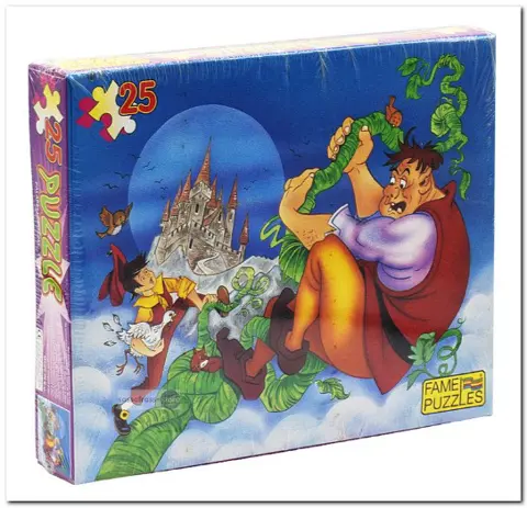 Jaap en de bonestaak - Fame Puzzel - 25 stukjes