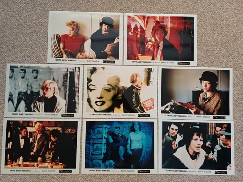 I SHOT ANDY WARHOL lobbycard set.