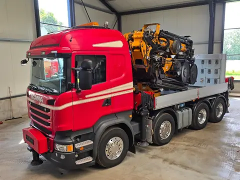 Scania R490 EFFER 175TM.FLYJIB/LIER!!44METER LANGARM!!EURO6!! DK1240