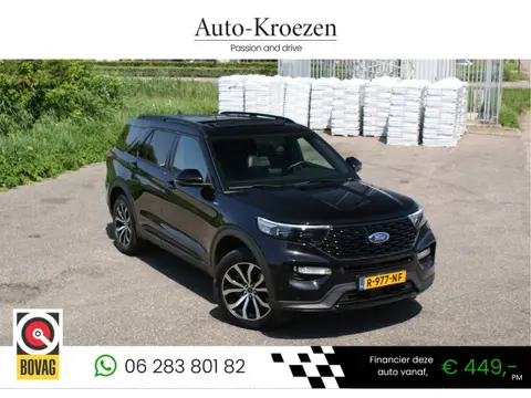 Ford Explorer 3.0 V6 EcoBoost PHEV ST-Line | Pano | 360 Camera | ACC | 7 Zitplaatsen | VUD |