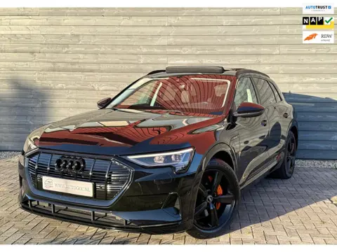 Audi E-tron 55 QUATTRO 95kWh SOH 94% PANO NAP BTW BLACK