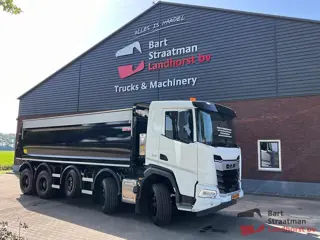 DAF XF480 10x4 mid-lift bladgeveerd met 23m³ TIBEG kipper en aluminium milieukleppen. (Nieuw) BS2042