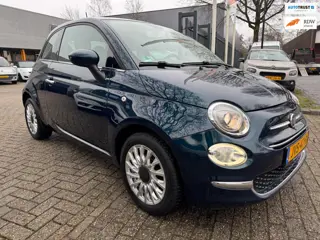 Fiat 500 1.2 Lounge panorama, cruise controle, airco, elec pakket mistlampen multi-stuur, xenon , ch