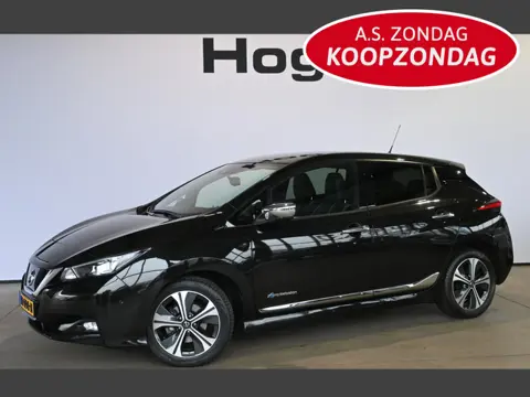 Nissan Leaf Tekna 40 kWh Clima Navigatie Stoelverwarming Goed Onderhouden! Inruil Mogelijk!