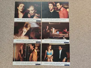 GOUTTES D ' EAU SUR PIERRES BRûLANTES lobbycard set.