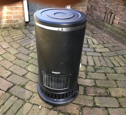 Gaskachel Gerevis. Pelgrim Bambino 46.1T- TTB Propaan.