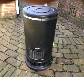 Gaskachel Gerevis. Pelgrim Bambino 46.1T- TTB Propaan.