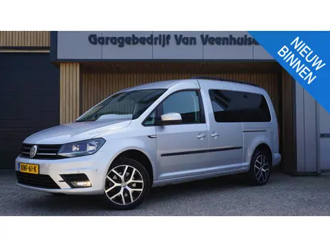 Volkswagen Caddy Maxi 1.4 TSI 125pk 7-Zits Edition 2x Schuifdeur Leder Navi Stoelverwarming 17inch L