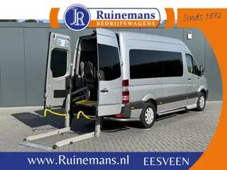 Mercedes-Benz Sprinter 314 CDI AUTOMAAT EURO 6 / FLEXI-TRANS ROLSTOELBUS + LIFT / L2H2 / 9 PERSOONS 