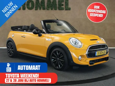MINI Cabrio 2.0 Cooper S Chili CABRIO - LEDEREN BEKLEDING - CLIMATE CONTROL - PARKEERSENSOREN VOOR/ 