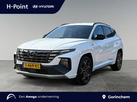 Hyundai Tucson N Line 1.6 T-GDI HEV 230pk | TREKHAAK | 360° CAMERA | STOELVERW. V + A | STOELVERKOEL