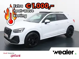 Audi Q2 35 TFSI S Edition | 150 PK | Automaat | Trekhaak | Panoramadak | 19" LM velgen | Matrix LED 