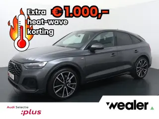 Audi Q5 Sportback 50 TFSI e S edition Competition | 299 PK | SoH 87% | Trekhaak | 360 graden camera 