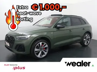 Audi Q5 55 TFSI e S edition Competition | 367 PK | SoH 97% | Trekhaak | Panoramadak | 360 graden cam
