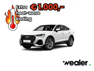 Audi Q3 Sportback 45 TFSI e S Edition | 245 PK | SoH 89% | S line | Achteruitrijcamera | Dodehoek de