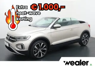 Volkswagen T-Roc Cabrio 1.5 TSI Style | 150 PK | Automaat | 19" LM velgen | Adaptive cruise control 