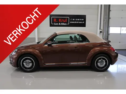 Volkswagen Beetle Cabriolet 1.2 TSI Exclusive Edition Leer Airco-ecc Camera Navigatie Bluetooth 17 i