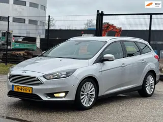 Ford Focus Wagon 1.5 TDCI Titanium Edition|AUT|NAVI|PSENSOR|2XSLEUTELS|BOEKJES