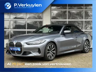 BMW 4-serie Cabrio 420i High Executive | NEKVERWARMING | DRIVING ASS. PROFF. | HEAD UP | KEYLESS ENT