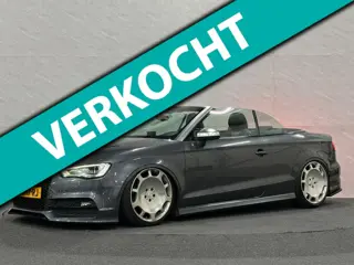 Audi A3 Cabriolet 1.8 TFSI Ambition Pro - 3x S-Line - Cruise - Stoelverwarming - Air ride