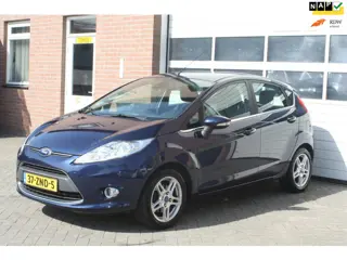 Ford Fiesta 1.25 Garantie, 5 Deurs, Airco, Nieuwe distributie W pomp, Licht Metalen Velgen, NL Auto