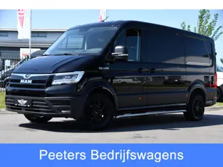 MAN TGE 3.180 35 2.0 L3H2 Black Edition FULL Options! Adaptieve Cruise, Camera, Carplay, 2 x Schuifd