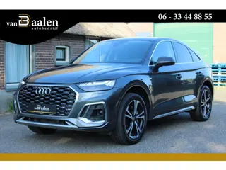 Audi Q5 Sportback 55 TFSI e S edition SOh 92,9% S-LINE LEER NAVI HUD TREKHAAK 90000KM!!!