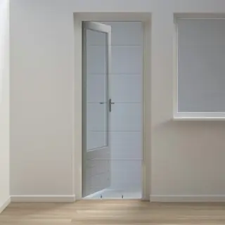 Bruynzeel Plisséhor voor deuren S700 Wit 150 x 240 cm