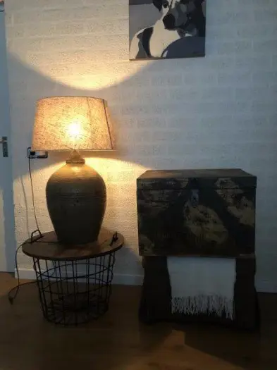 Kist , decoratie kist , hardhouten kist , opbergkist
