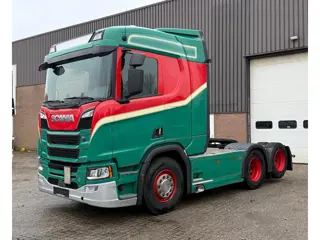 Scania R580 V8 / Full air / Retarder / 315 WB / 635.865 km !! / Full spoiler / PTO / Hydraulic / Cam