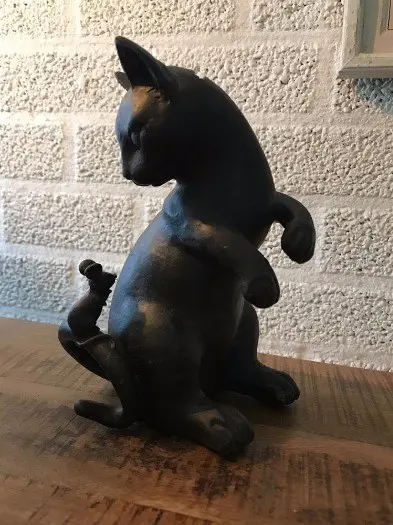 Kat + Muis , spaarpot , decoratie , kat , poes