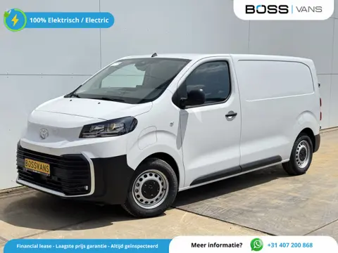 Toyota PROACE Electric 75kWh Nieuw! Elektrisch L1 348km WLTP Snelladen Climate Control Cruise Contro