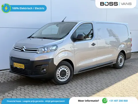 Citroën ë-Jumpy 75kWh L3 Elektrisch 330km WLTP 100% (SOH) BEV Snelladen Navigatie Climate control Cr
