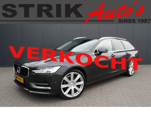 Volvo V90 2.0 D4 EURO 6 Momentum - LEDER- NAVIGATIE - CAMERA - TREKHAAK