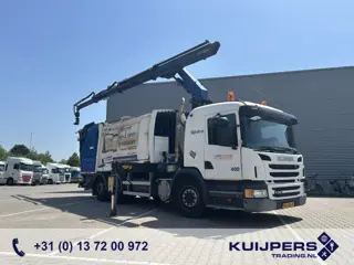 Scania P 280 6x2 EEV / HMF 2120-S3 Crane / Geesink GPM3 16m3 / Garbage Truck
