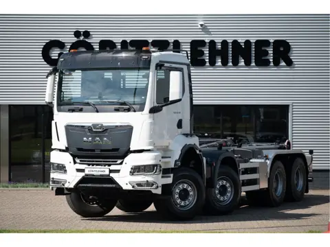 MAN TGS 41.510 8x4 BB Haakarm | HIAB Multilift 26T | Navi | Cruise | Per direct beschikbaar