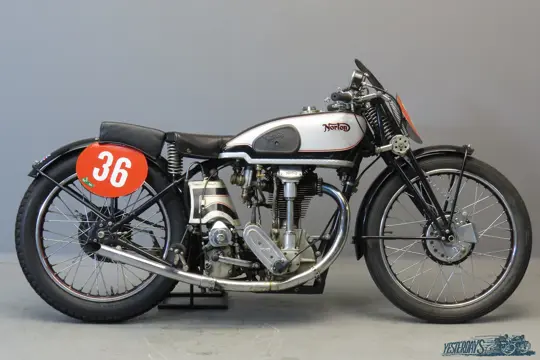 Norton 1934 Model 40 “Inter” 348cc 1 cyl OHC 3606