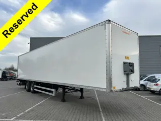 Fruehauf FSRMD4 / Box / Laadklep 2000 kg / Lift as / APK 08-26