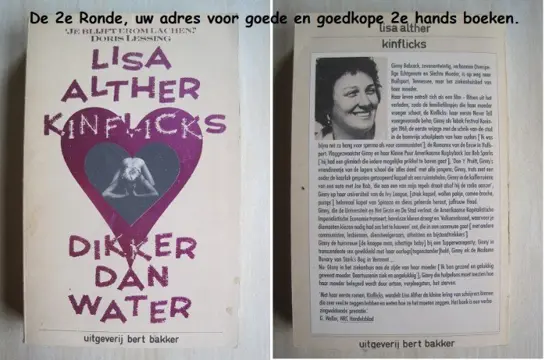 334 - Dikker dan water - Lisa Alther Kinflicks